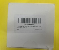 2.5″x1.5″ Brown Thermal Label Sticker, Fatico 500 Count New