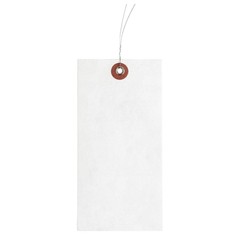GRAINGER APPROVED 1HAA7 Blank Shipping Tag,Paper,Manila,PK1000 1HAA7