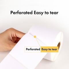 ZEBRA 2.25×1.25 (2-1/4″ x 1-1/4″) REMOVABLE Thermal Labels – (15) Rolls of 1000