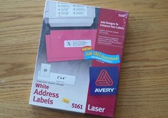 Avery Address Label – 1″ Width X 4″ Length Permanent 2000/Box