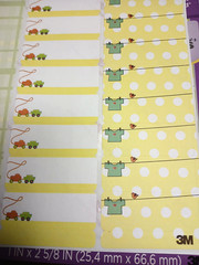 2 pks 3M BABY ADDRESS LABELS 3900H 150 ct EA-Laser Inkjet Permanent Adhesive