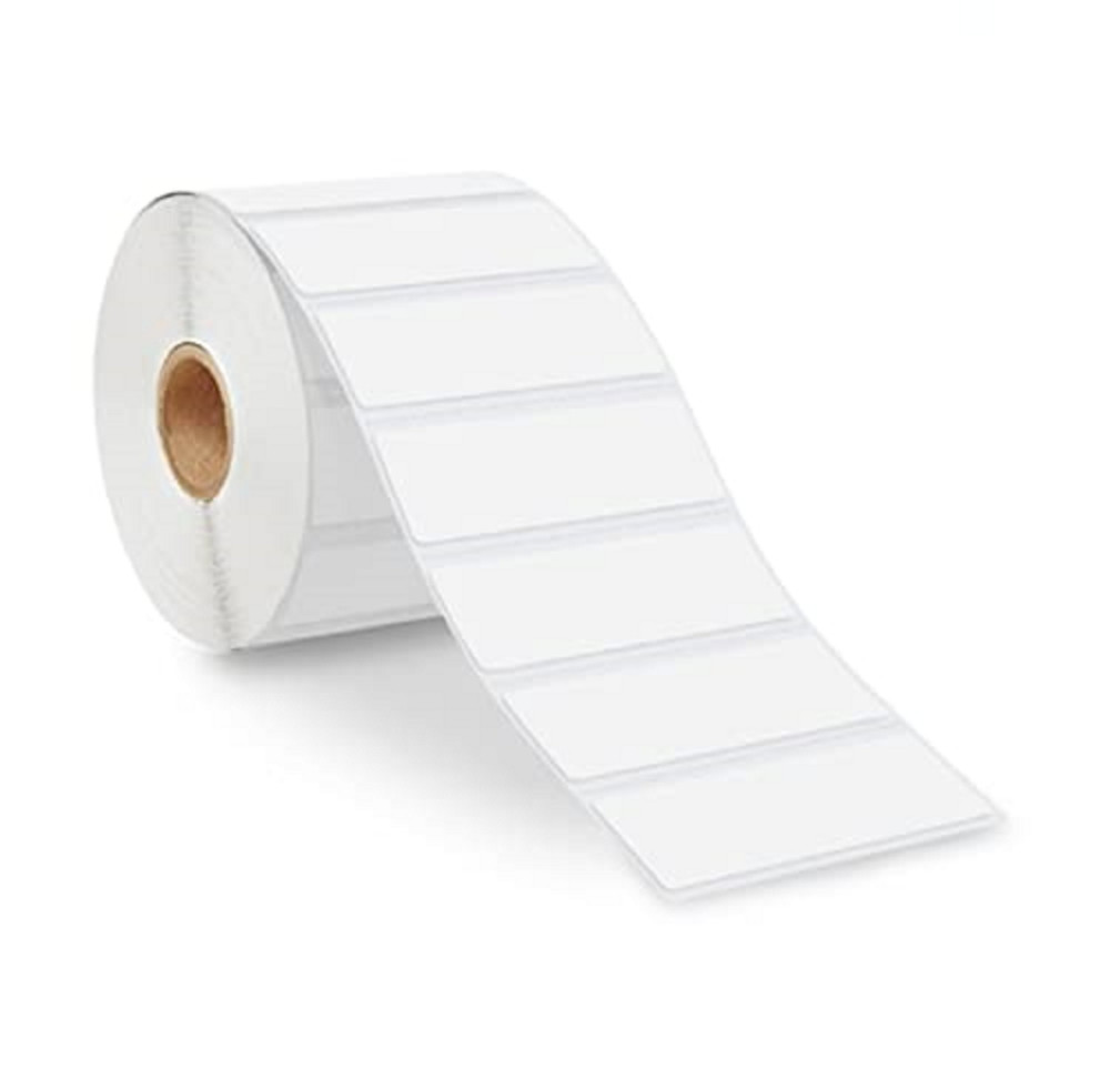 Zebra / Eltron WH 2.5×1 (2-1/2″x1″) Direct Thermal Labels 1″ Core, 3RLS 1380 EA