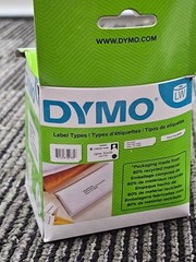 (QTY 4) Dymo 30256 2-5/16″ x 4″ Large White Shipping Labels 300 Labels/Roll