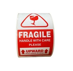 2″x3-1/2″ Fragile Upward Don’t Stack or Drop Labels Peel & Stick (9) RLS 300 EA
