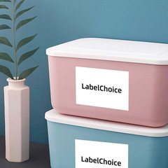 Printable Shipping Labels White Matte Adhesive Laser Inkjet Multiple Sizes