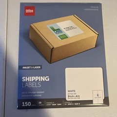 Office Depot Shipping Labels 3.3 By 4 Avery 8164 5264