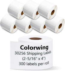 Compatible with DYMO LabelWriter 450 Labels, 30256 2-5/16″ x 4″ (59mm x 102mm) L