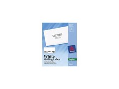 Avery 5360 Self-Adhesive Address Labels for Copiers, 1-1/2 x 2-13/16, White, 210
