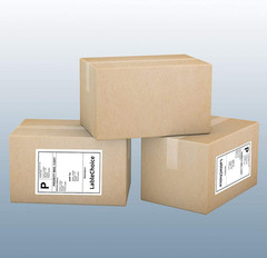 Printable Shipping Labels White Matte Adhesive Laser Inkjet Multiple Sizes