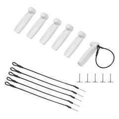 50Pcs Hard Tags AM 58kHz Tag 2.56″Length with Pins Lanyards, Light Gray