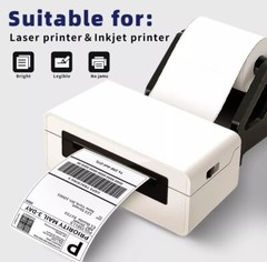 4″ x 6″ Direct Thermal Shipping Labels with 300 Labels/Roll Zebra Rollo Printers