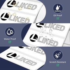 3″ x 1″ Direct Thermal Label, Permanent Adhesive Barcode Shipping Labels & Co…