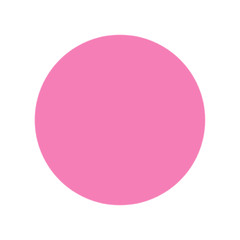 Zebra Rollo 2″ Round Pink Direct Thermal Labels 3 Rolls 750 Labels EA