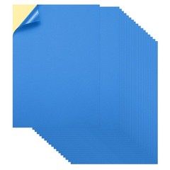 Printable Sticker Paper 25 Sheets 8″x12″ A4 Self Adhesive Deep Blue