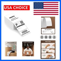 4×6 Thermal Labels, Strong Adhesive and Perforated Shipping Labels, Thermal P…