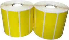 Labels and More Yellow 3X1 Inch (3″X1″) Direct Thermal Multi Purpose Labels | 1″