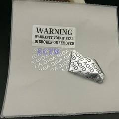 300pcs Labels WARNING WARRANTY VOID Tamper Proof Seal Stickers 1.5” x 0.79”