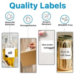 2 x 2 Direct Thermal Labels Address Barcode Sticker 700/Roll For Zebra & Rollo