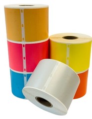 300 Dymo Compatible 30256 YELLOW only Color coded 2.312″ X 4″ Labels (5 Rolls)