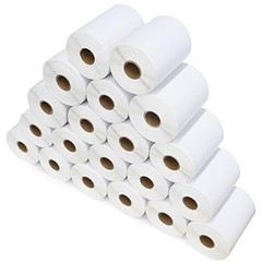5000 PCS 4″ x 6″ Direct Thermal Shipping Labels – Perforated, Compatible with Ro