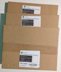 L Liked 3×100 Sheets Printable Address Shipping 8.5″x11″ Labels (Total of 300)