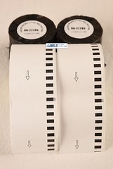 50 Rolls – Labels123 Brand-Compatible DK-2205 Brother Continuous Labels
