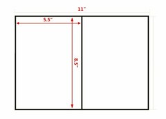200 Half Sheet Shipping Mail Labels 8.5×5.5 Self Adhesive For Laser printer