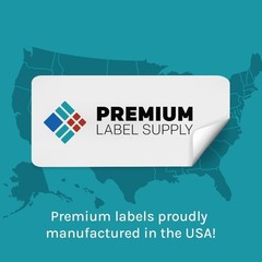 Glossy Clear Sticker Paper – 8.5″ x 11″ Full Sheet Labels – Laser/Inkjet Comp…