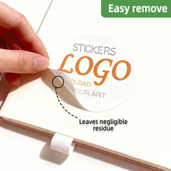 500-10000 Pack Personalised Printed Custom Stickers Labels for Business Private