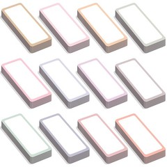 96 Pack Magnetic Dry Erase Labels 3.2 x 1.2, Reusable Blank Writable Name Tag…