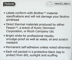 White Thermal LABEL ROLL 100 ft Brother COMPATIBLE DK-2205 QL-570 Labels HL22205