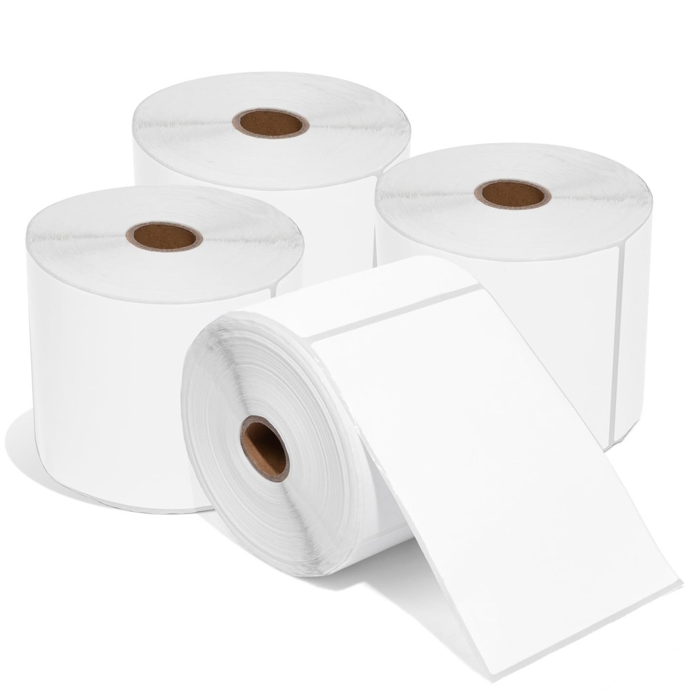 – 4″ X 6″ Direct Thermal Labels (2000 Count, 4 Rolls) – Printable 4X6 Labels …