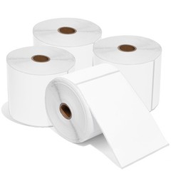 – 4″ X 6″ Direct Thermal Labels (2000 Count, 4 Rolls) – Printable 4X6 Labels …