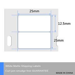 8Rolls 1/2″x1″ Extra-Small Multi-Purpose Direct Thermal 30333 for DYMO LW 330