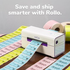 Crystal Clear 2×1 Direct Thermal Barcode Labels – Roll of 1,000 for E-commerce
