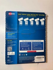 Avery 5162 Easy Peel White Address Labels Laser 1-1/3″ x 4″ Box of 1400