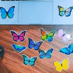 Printable Sparkle Holographic Sticker Paper 20 Sheets 8.5×11 Inch Waterproof …