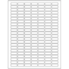 Small Rectangular Color Labels for Laser Printer – 1660 Pack