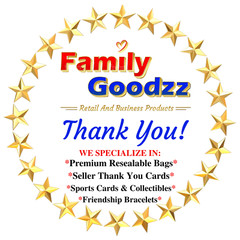 100 CLASSY Ebay Seller Thank You Business Note Cards,(Flag) Buy (2) get (1) FREE