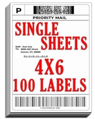 shipping labels 4×6 inch – shipping label for label inkjet printer and laserjet