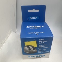 DYMO 30327 File Folder Labels 9/16″ x 3 7/16″ White 130 Roll x 2 Open Box