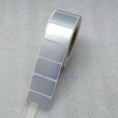 Silver Sticker PET Label Waterproof Tearproof Barcode Label 1.38*0.98″ 800pcs