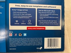 Avery Easy Peel Mailing Address 2000 White 1×4 Labels Laser 100 Sheets Box 5161
