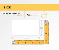 20X Dymo 30256 Labels 2-5/16″x4″ Shipping Labels for Dymo LW 450 4XL Rollo Zebra