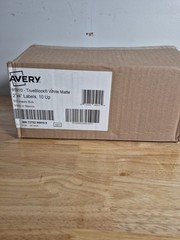 Avery Shipping Labels TrueBlock Technology Inkjet/Laser 2×4 White 5000 Labels