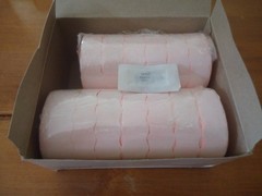 METO Self-Adhesive 1-Line Plain White Labels ( 11 Rolls ) Brand New