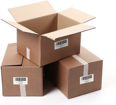Essential 4″X2″ Direct Thermal Barcode Labels, Shipping Labels, 750 Labels of Ro