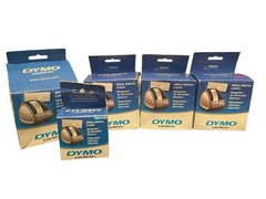 Dymo LabelWriter 30252 White Address Label Lot: 7 Rolls + starter Roll