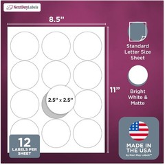 Circle Stickers for Product Packaging – 300