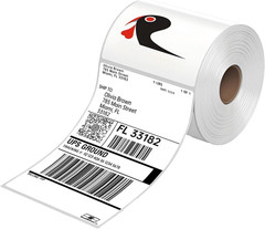 Thermal Shipping Labels 4×6 500 Pack Direct Thermal Perforated Stickers